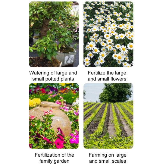 6 шт. Насадки с переменным углом дуги Головки дождевателей с регулируемым радиусом Выдвижная насадка дождевателя Регулируемый угол 0-360 градусов Полный круг