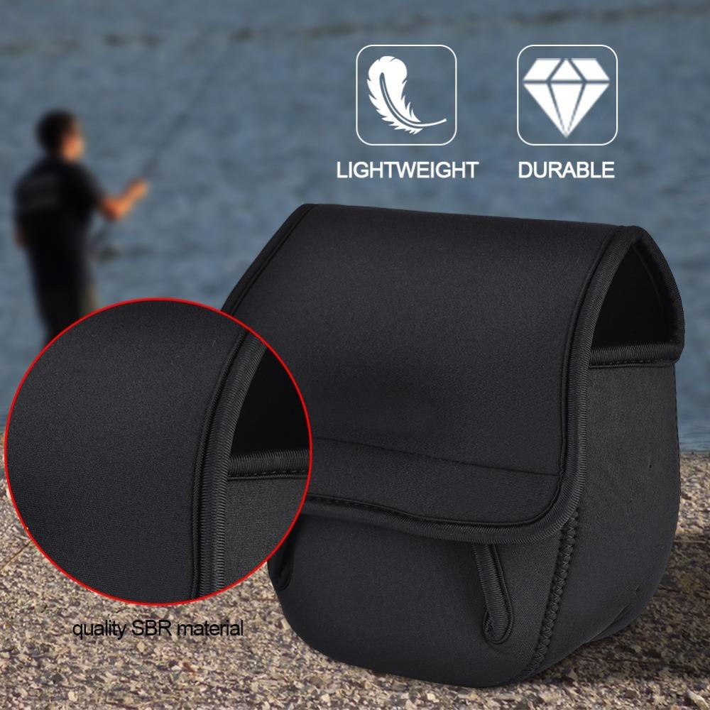 Waterproof Spinning Reel Cover Soft Fishing Protective Case Fishing Reel Cover Outdoor Activities
