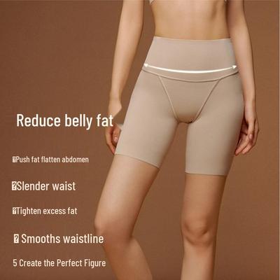 Женское бесшовное корректирующее белье с эффектом утяжки талии и контроля живота и эффектом приподнятия бедер