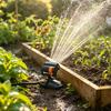 Garden Sprinkler 181 Degree Rotatable Nozzle Lawn Watering Irrigation System Full Set Water Sprinklers Gadgets