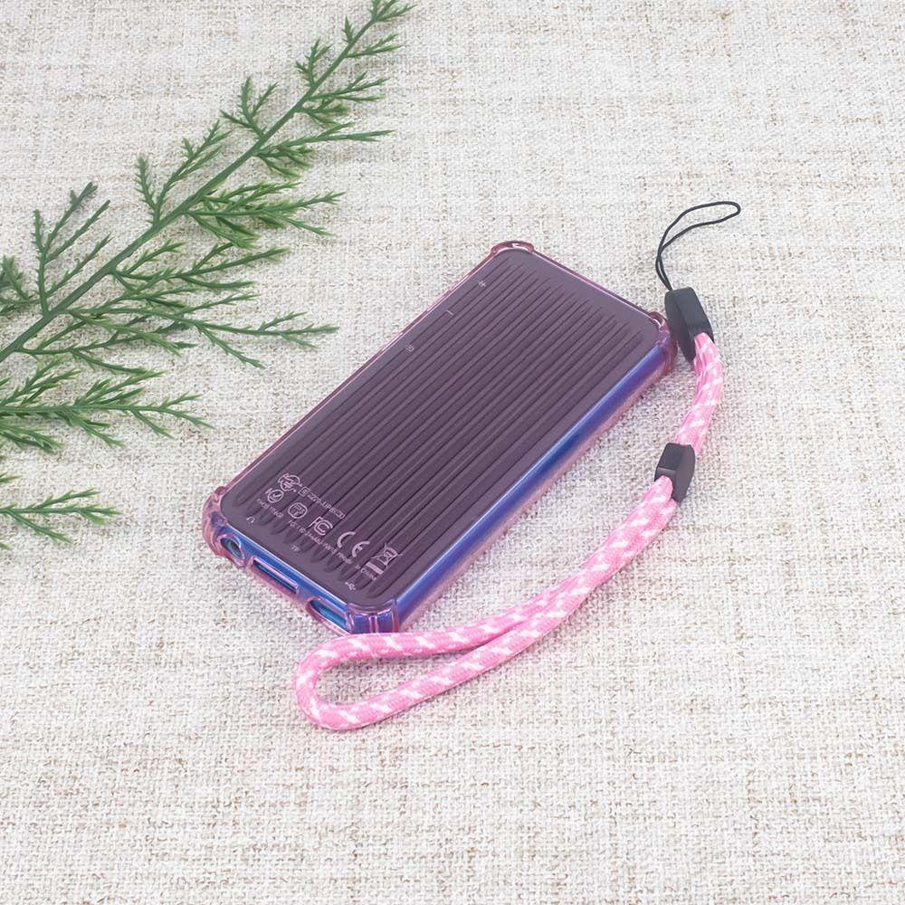 Transparent MP3 Player Cover Shock Resistant Protective Player Case for AGPTEK M3 Daily Carry