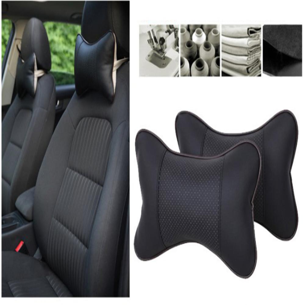 2pcs Universal Car Neck Pillows for Mercedes Benz E Classe W201 W211 W212 W212 W213 CLS W218