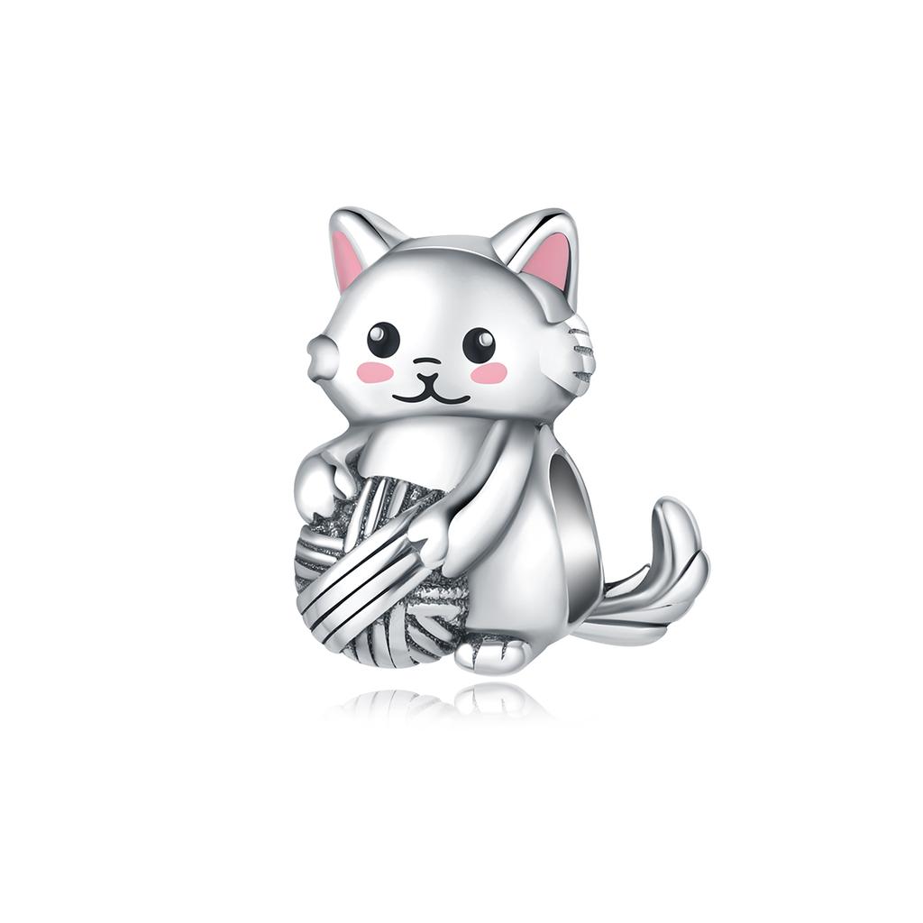 Copper Animals Series Charms Dog Cat Bear Pets Beads Fit Original Bracelet Necklace Diy Woman Pendants Fine Jewelry