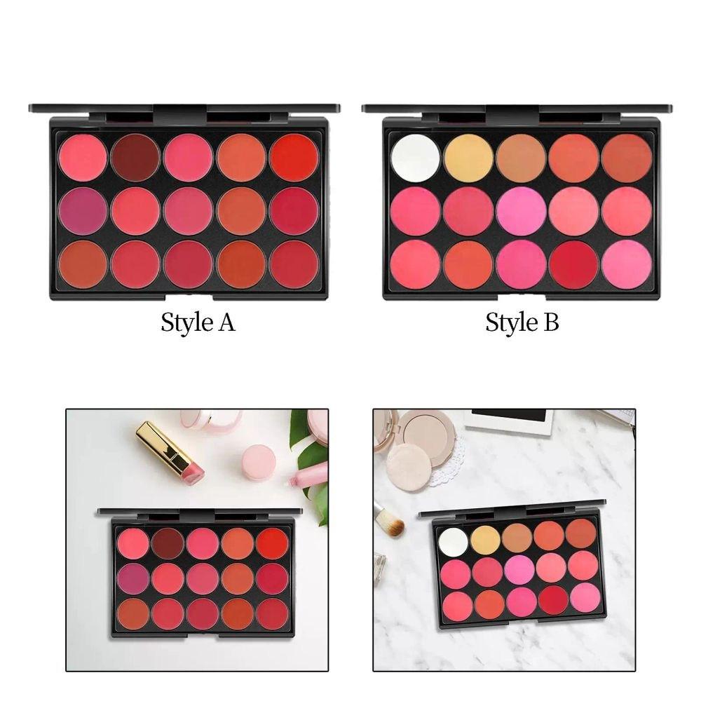 Палитра для губ Lip Beginner's Lipstick Palette Стойкий блеск для губ, стиль A, 1 шт.