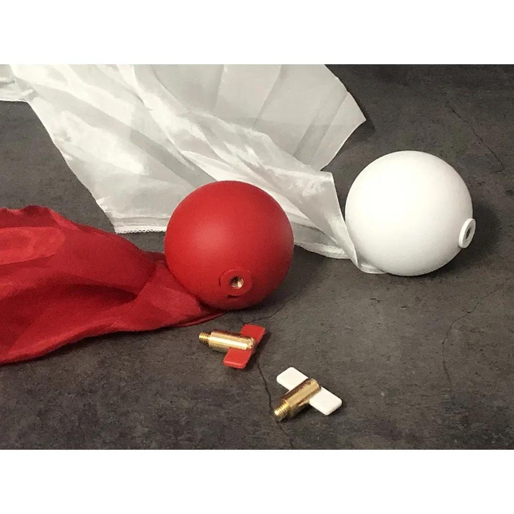 Новый идеальный автоматический шелк в клубок 4.0 (пластик,2 цвета) Пружинный Механизм Маг Шоу Иллюзия Трюк Реквизит Ментальная Магия Трюки