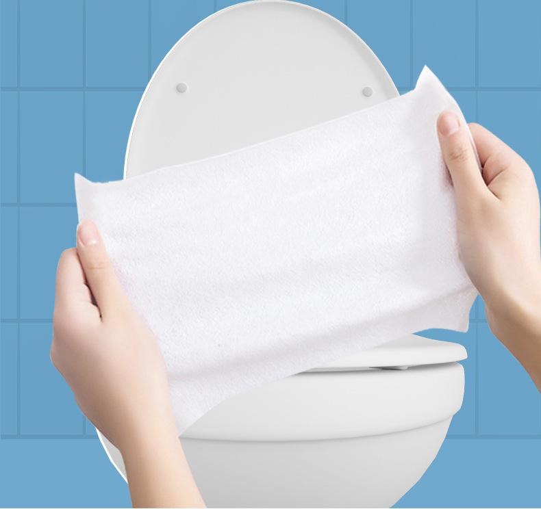50 packs of wet toilet paper, wiping buttocks, toilet wipes, wet toilet paper, baby, adult, portable, hygiene care wipes