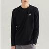 New Balance Футболка Club Nbndd11013 Bk Essential с длинным рукавом, стандартная посадка, унисекс, толстовка