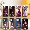 Чехол для телефона R-Rias Gremory High School DxD Для iPhone 16 17 15 14 12 13 Pro Max Черный Цвет Ударопрочный Чехол