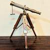 Victorian Marine Old Telescope Maritime Nautical Brass Telescope with Wood Stand