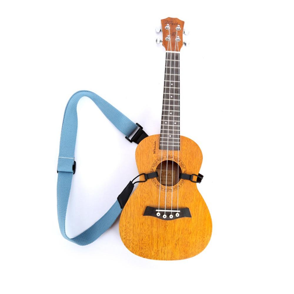 Durable Guitar Strap Adjustable Ukulele Strap Portable Guitar Shoulder Strap Guitar Accessories