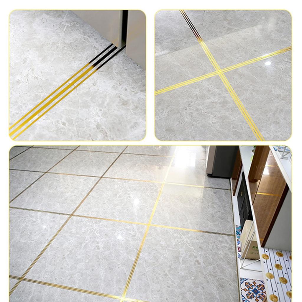 Настенная плитка, декоративная линия, наклейка, водонепроницаемая и износостойкая напольная плитка