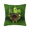 Wild Trex Dinosaur Roars Throw Pillow Case Living Room Decoration Cute Cushions Cover For Sofa Car Square Polyester Pillowcase