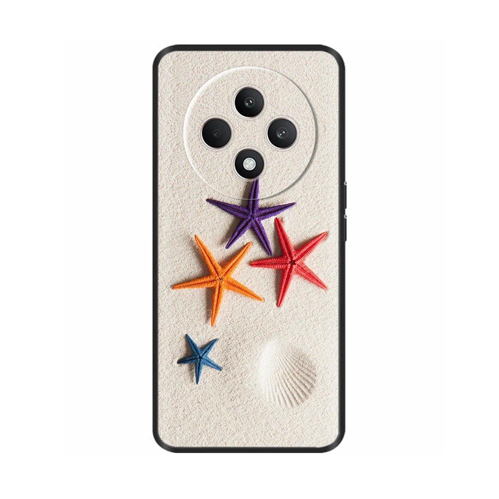 Чехол для Oppo Reno12 F CPH2687 Чехол Милое Сердечко Мягкий Черный Силикон Защитные Чехлы для Reno 12F Reno12F 5G 2024 Fundas