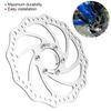 Mountain Bike 160mm Threaded Hubs Brake Disc Rotor Flange Adapter with 6 Bolts