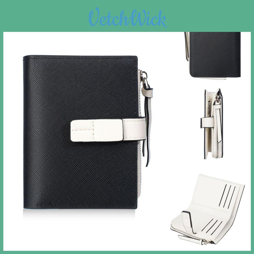 Womens Fashion Short Wallet With Multiple Card Slots And Coin Compartment For Everyday Carry