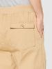 Champion Basic Stretch Twill Chino Pants with Ribbed Hems and Size Men's One-Point Logo, Beige, XS, C3-X214