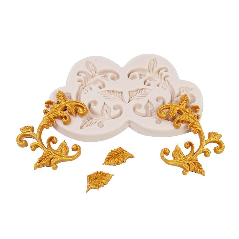 Рельефная силиконовая форма DIY помадка форма для украшения края торта Sugarcraft шоколадная глина форма для мастики инструмент для выпечки кексов