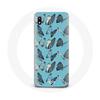 Case - Samsung - Galaxy A10 - Butterflies - Soft - Blue