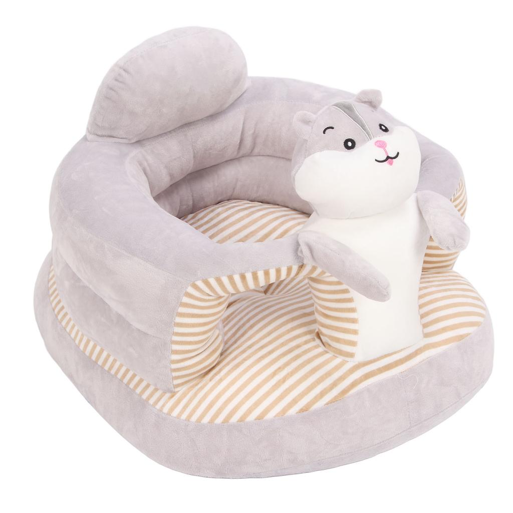 Baby Support Seat Cute Cartoon Infant Sit Up Chair Soft Baby Learning Sitting Chair Stable Baby
