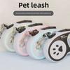 Retractable Dog Walking Leash with One-Button Brake for Small & Medium Pets