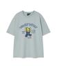 WACKY WILLY [Wacky Willy X Lee] Graphic Short Sleeve T-Shirt Blue
