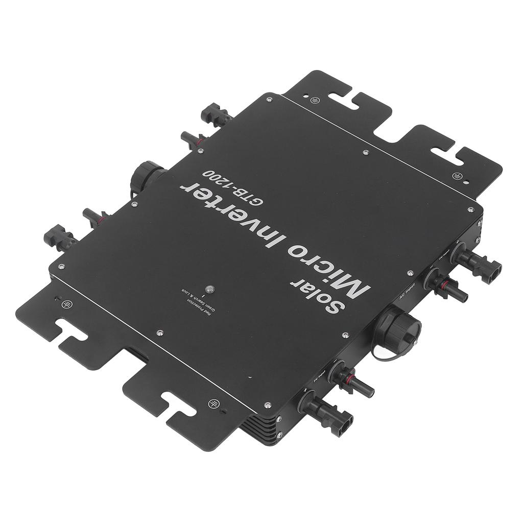 1200 Вт Солнечный сетевой инвертор IP65 Водонепроницаемый Автоматическая идентификация MPPT WIFI Микроинвертор