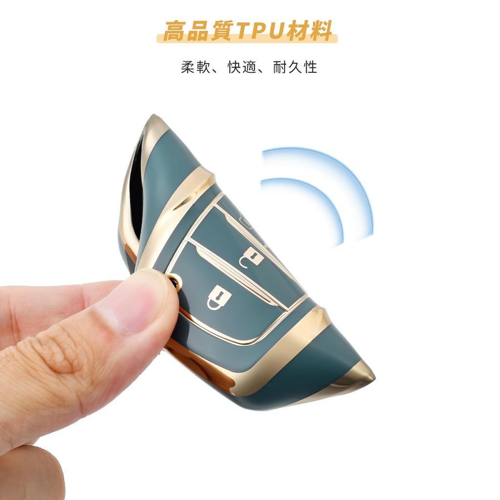 OFFCURVE Sienta Key Cover, 4 Buttons, Designed exclusively for Toyota Noah 90 Series, New