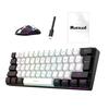 Проводная механическая игровая клавиатура с RGB-подсветкой, универсальная 61 клавиша, мини-проводная офисная клавиатура с мышкой