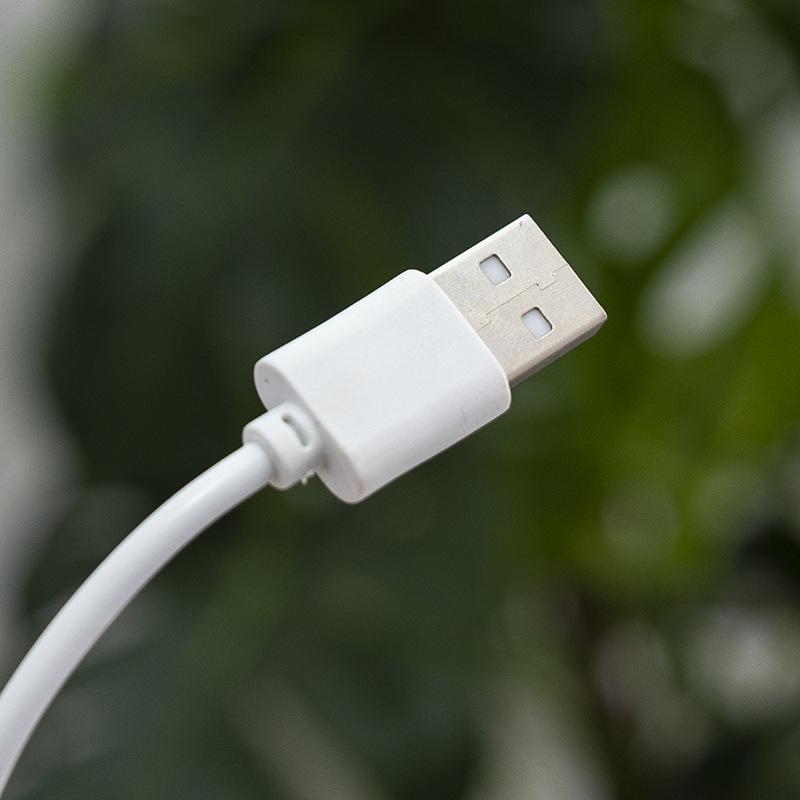 Бесшумный мини-потолочный вентилятор двойного назначения с USB, москитной сеткой и шестью лопастями