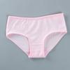 6pc Teenager Briefs Girls Underwear Cotton Briefs Sports Letters Breathable Briefs Pupils 8-14 Years