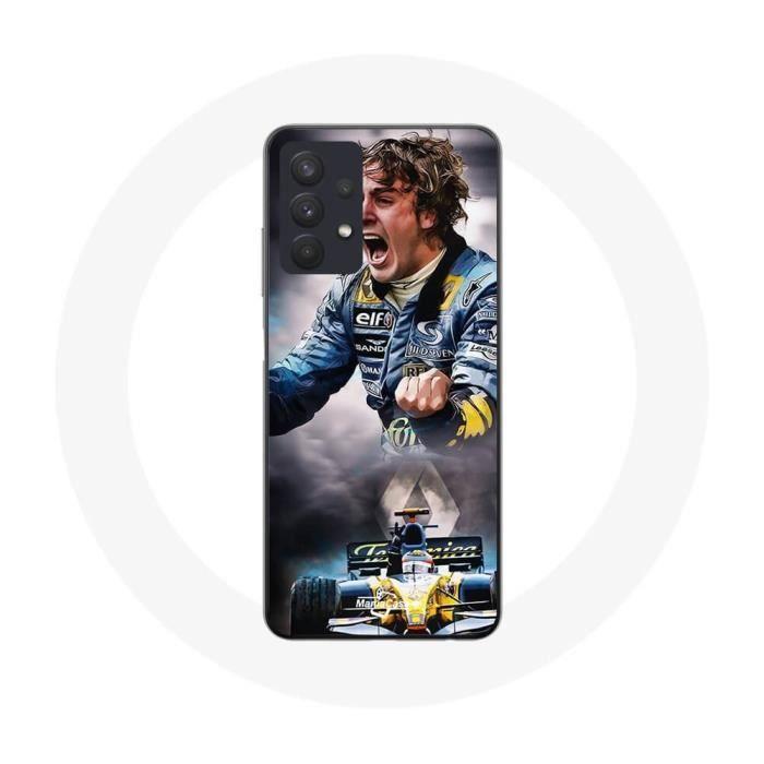 Coque - MANIACASE - Samsung Galaxy A32 4G - Formule 1 - Silicone plastique - Souple