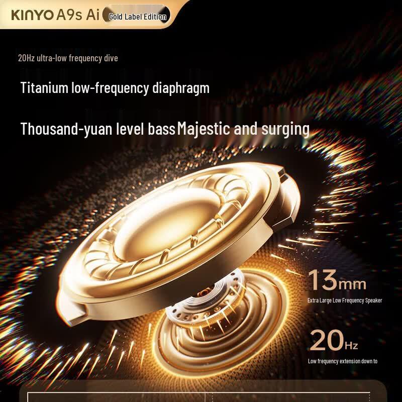 KINYO A9S Беспроводные наушники Bluetooth с открытым ухом, на зажим, костной проводимостью