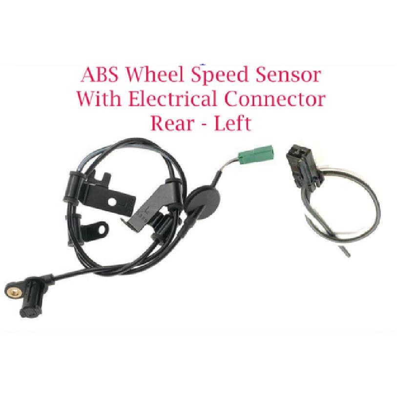 ABS Wheel Speed Sensor W/Connector Rear Left Fits Escape Tribute Mariner