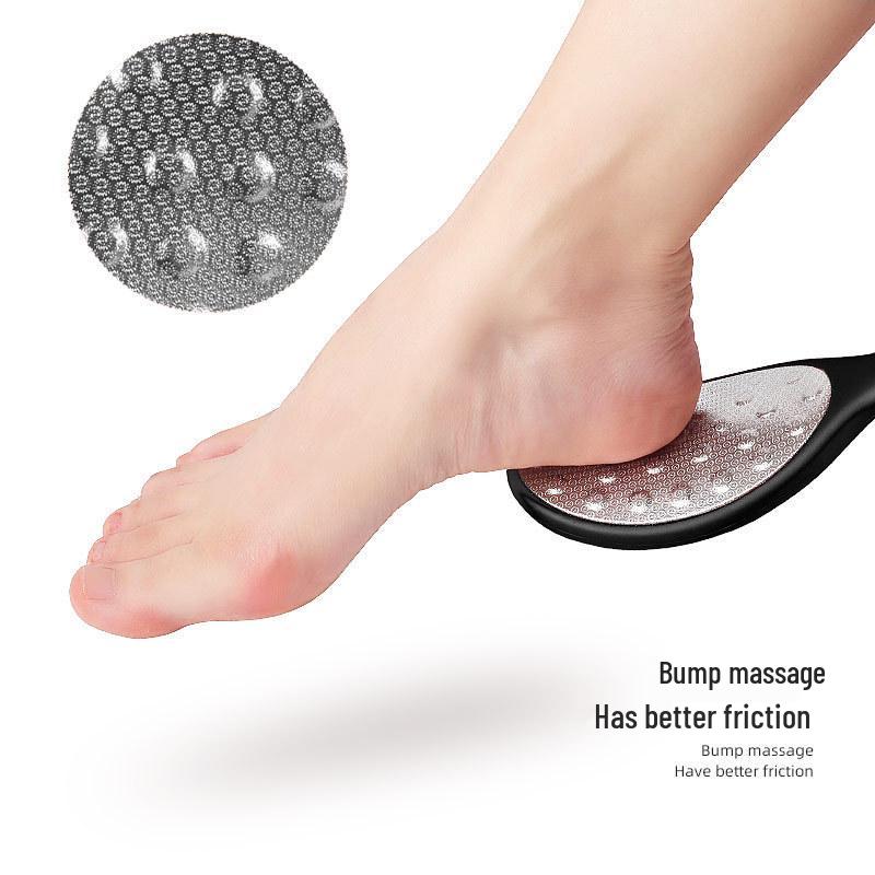 Stainless Steel Double-Sided Foot File & Callus Remover