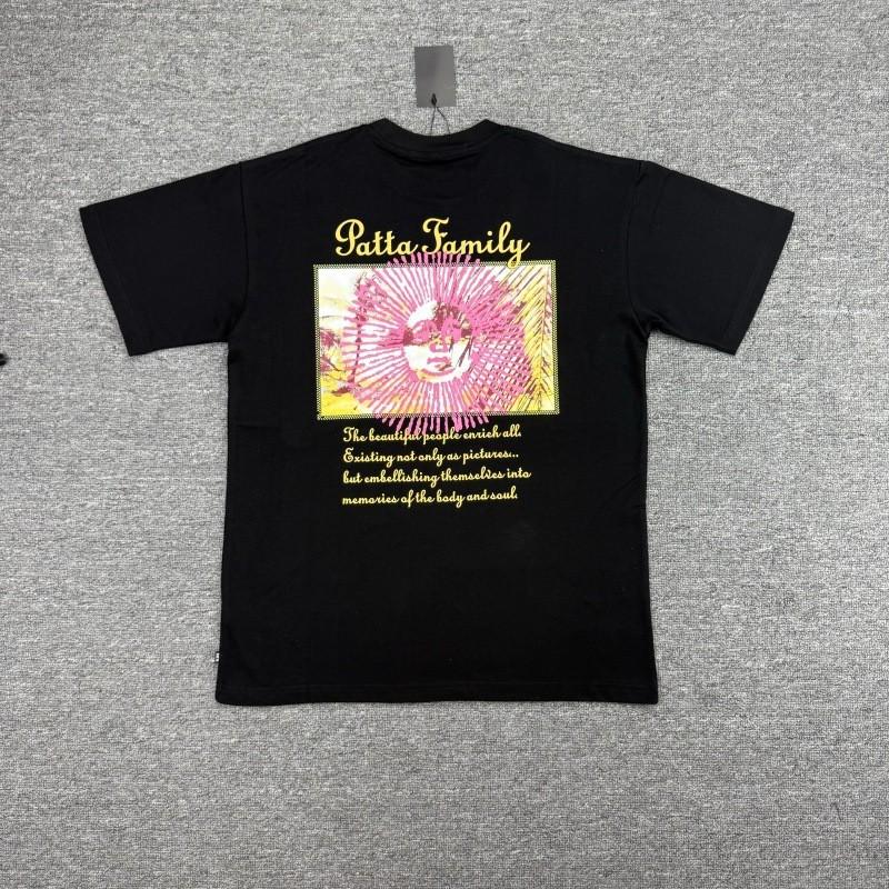 PATTA Streetwear Unisex Loose Fit Cotton Tee With Fun Graphic Print Casual T-Shirt Teens Adults