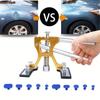 Car Sheet Metal Dent Repair Tools Auto Body Paintless Mix Size Puller Set Maintenance Renovate Kit