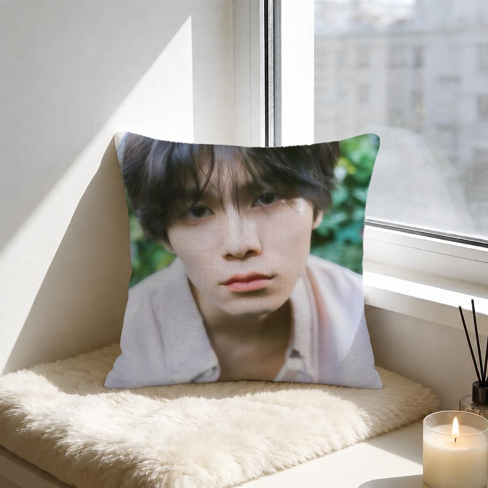 Actor Riku Hagiwara Cushion Cover Natural Linen Pillowcase Set AllinOne Decor for Sofa Bedroom Chair