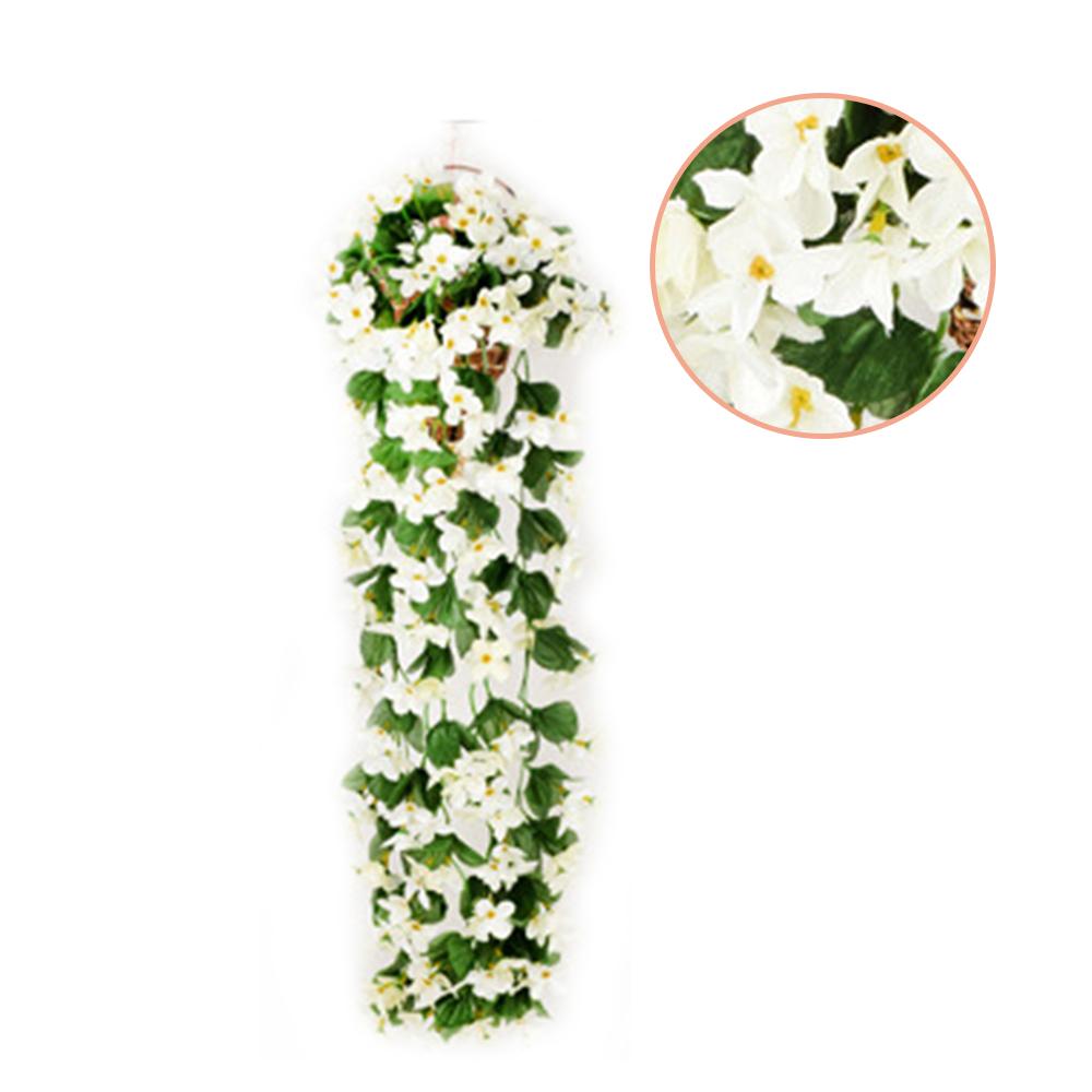 Искусственные поддельные висячие цветы Vine Plant Garland Home Garden Decor Outdoor