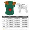 Christmas Dog Clothes Costume Winter Chihuahua Pug Pet Dog Clothing Hoodies New Year Cat Puppy Clothes Vest Shirt For Small Dogs