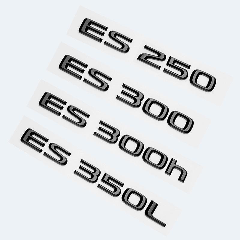 Наклейка-эмблема Lexus ES200/260/300/350 Значок автомобиля Буквы объема двигателя