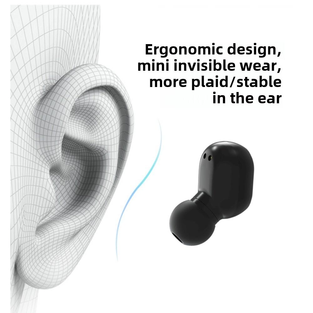 Новые беспроводные бинауральные мини-вкладыши спортивные наушники M1 с цифровым дисплеем 5.0TWS Bluetooth