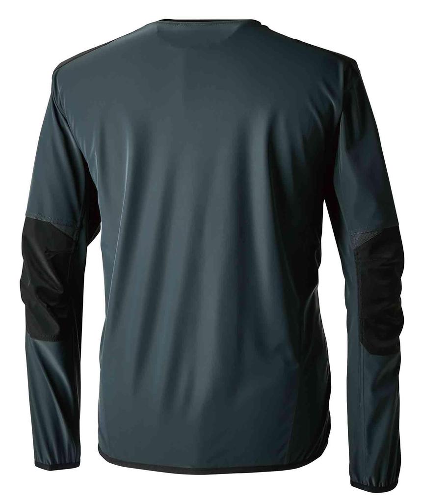 TS DESIGN Windproof Stretch Shirt for Autumn and Charcoal 25 L Winter, Gray, 4625,