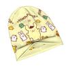 Минималистичная вязаная шапка Sanrio Pompompurin, созданная для взрослых, ценящих спокойный стиль, идеально дополняет нейтральные тона и непринужденные образы