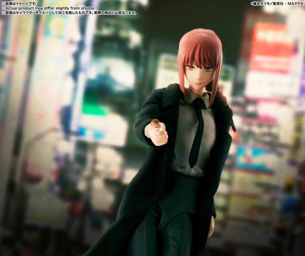 TAMASHII NATIONS Chainsaw Man Makima 140mm Painted Movable Figure S.H.Figuarts Approx. PVC&ABS&Cloth