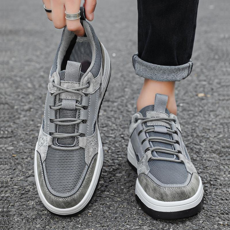 Модные мужские туфли для скейтбординга на шнуровке, универсальная мужская обувь, новые мужские кроссовки, повседневная обувь класса люкс для мужчин, удобная мужская обувь для ходьбы