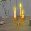 Holder Ornaments Candlestick for Wedding Tea Light Parties Dining Table