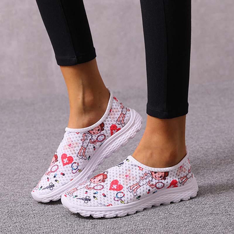 Больница использует легкую противоскользящую хирургическую обувь, мокасины для кормления для женщин, большие размеры 35-43