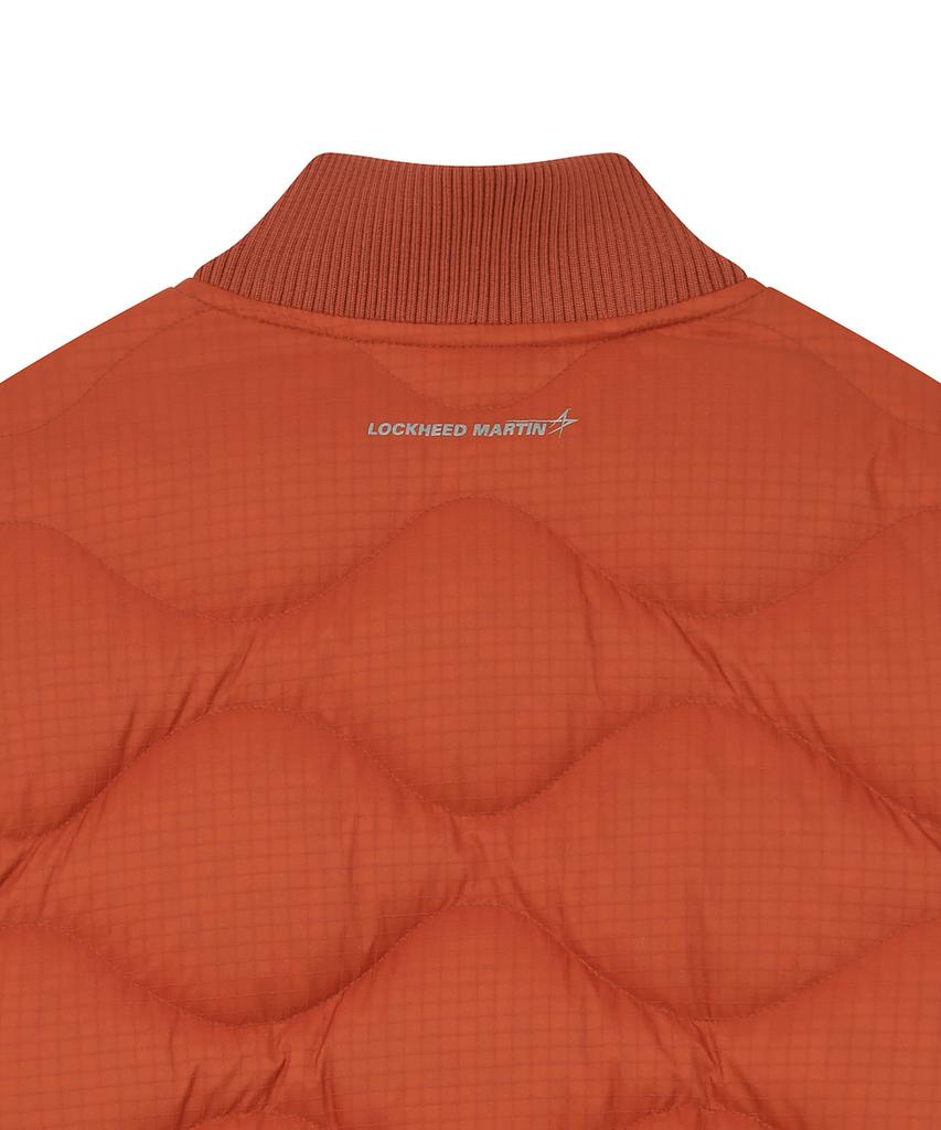 Lockheed Martin Wave Quilted Blouson Jumper (Orange)