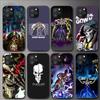 Чехол для телефона Overlord с японским аниме для Iphone 11 12 Mini 13 14 Pro Xs Max X 8 7 6s Plus 5 Se Xr Shell