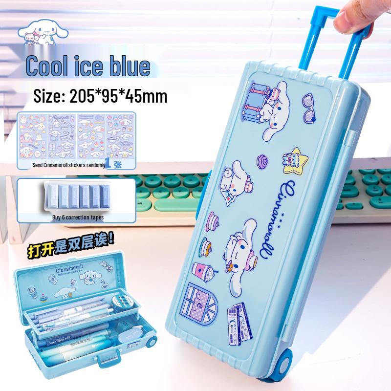 Милый мультяшный пенал для девочек для учеников начальной школы